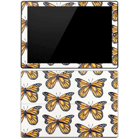 Cat Coq Monarch Butterflies Surface Pro 3 Skin